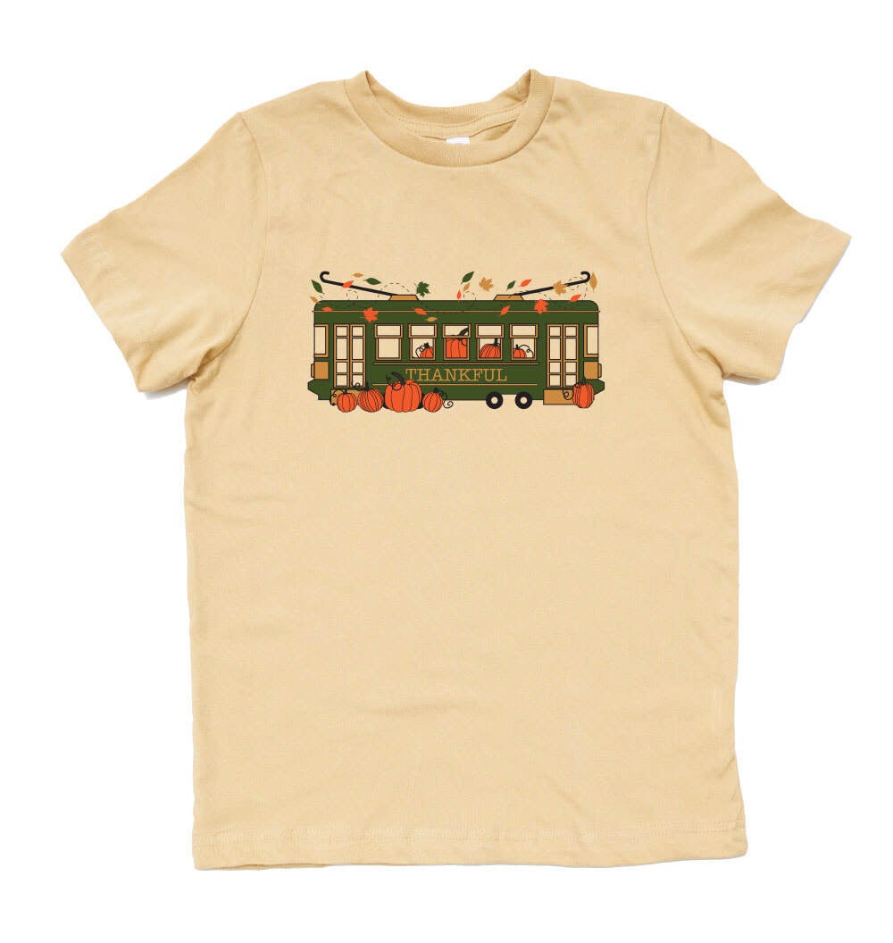 Fall Streetcar Tee Kids Bon Temps Boutique