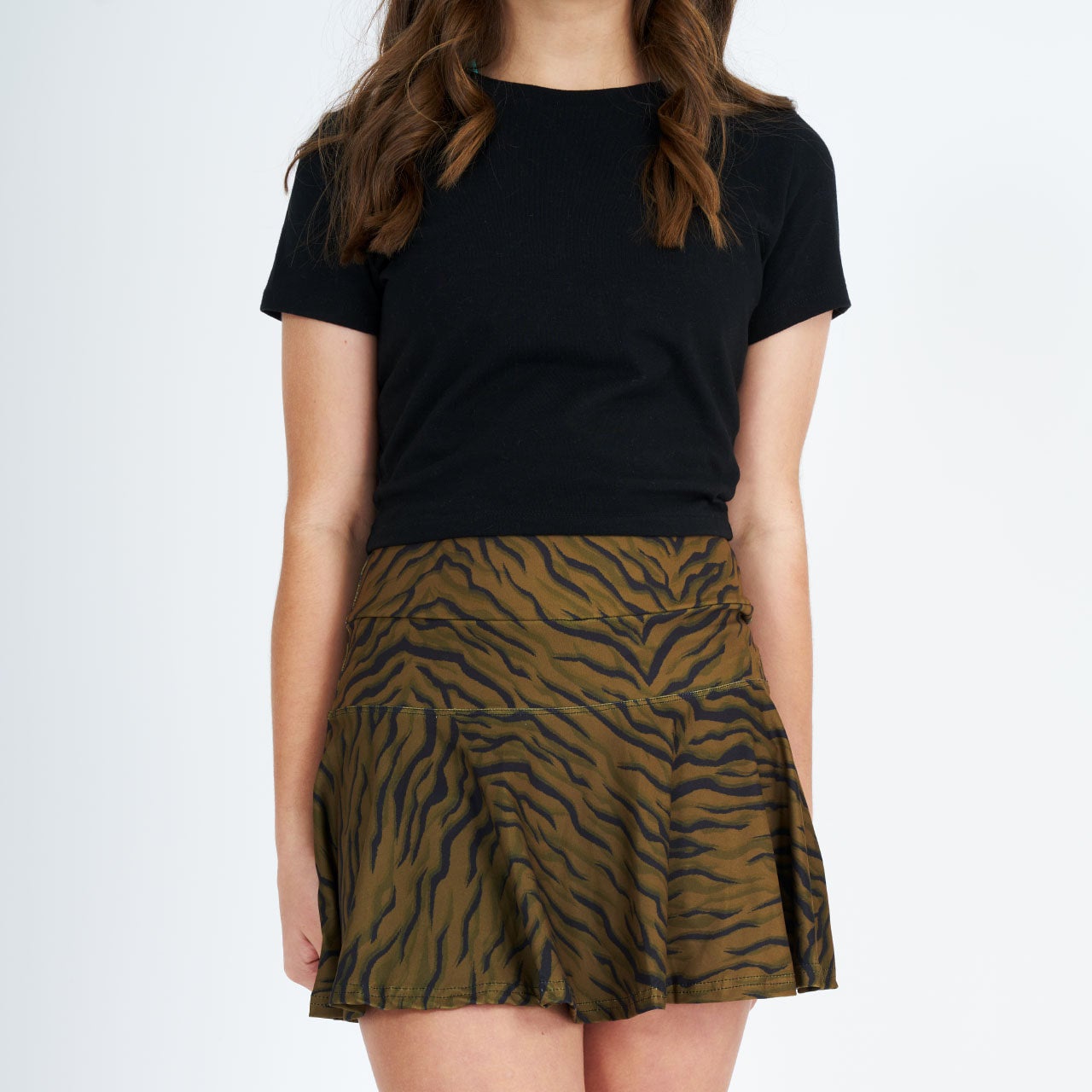 Animal print tennis outlet skirt